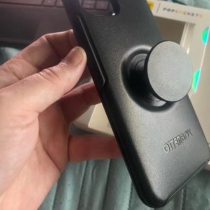 Black Otterbox + Popsocket iPhone 11 Pro Max New in box